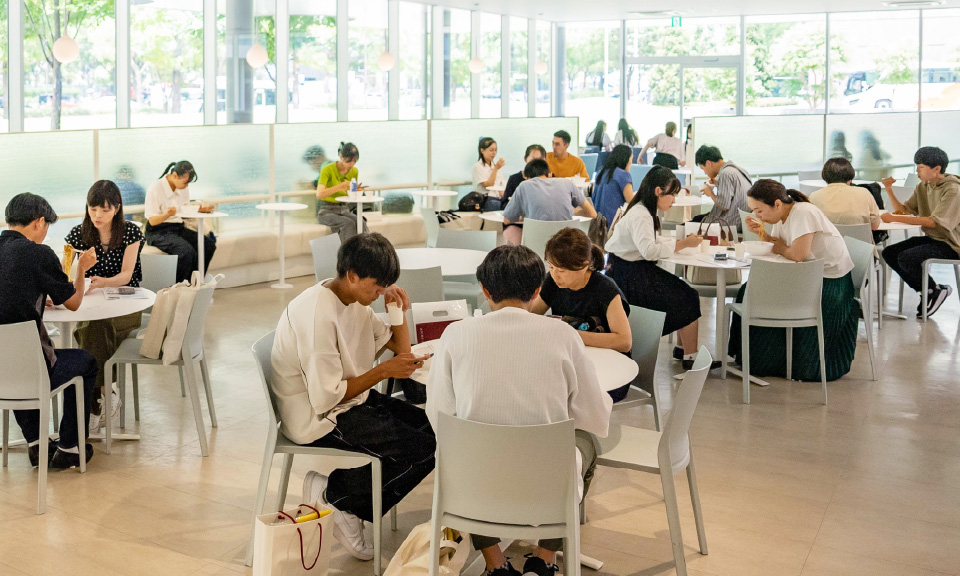 学食体験 or ランチボックス配付