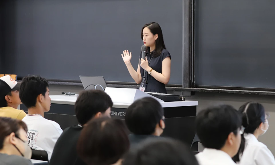学科説明&模擬授業